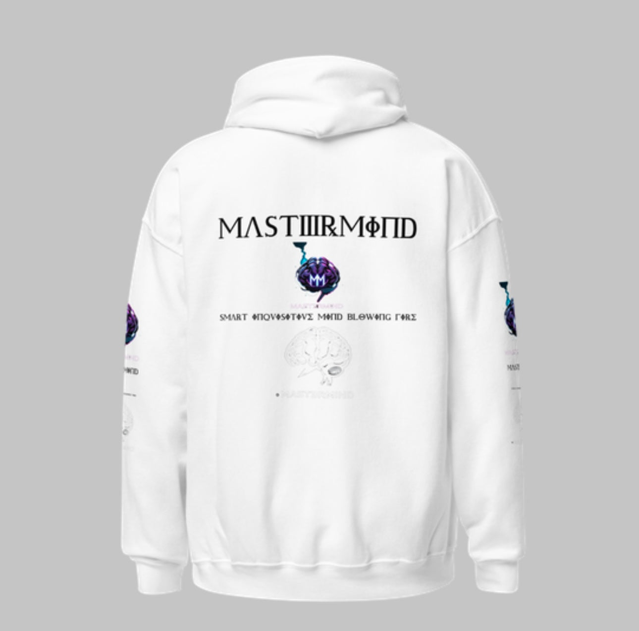 Mast3rMind Hoodie - White