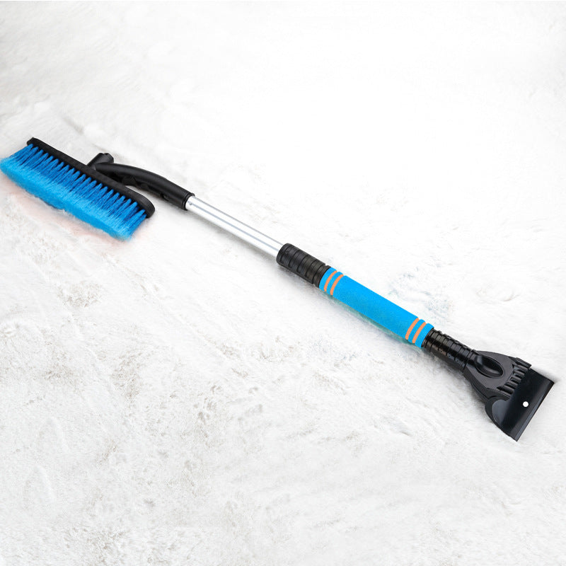 Car Cleaning Brush Ice Scraper Detachable Snow Shovel Brush Dust Remove Brush Auto Windshield Extendable Snow Brush Foam Handle