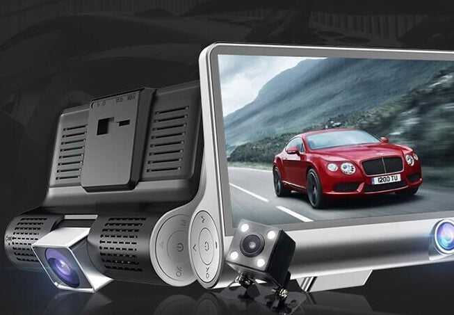 1080P High-definition Three-record Driving Recorder