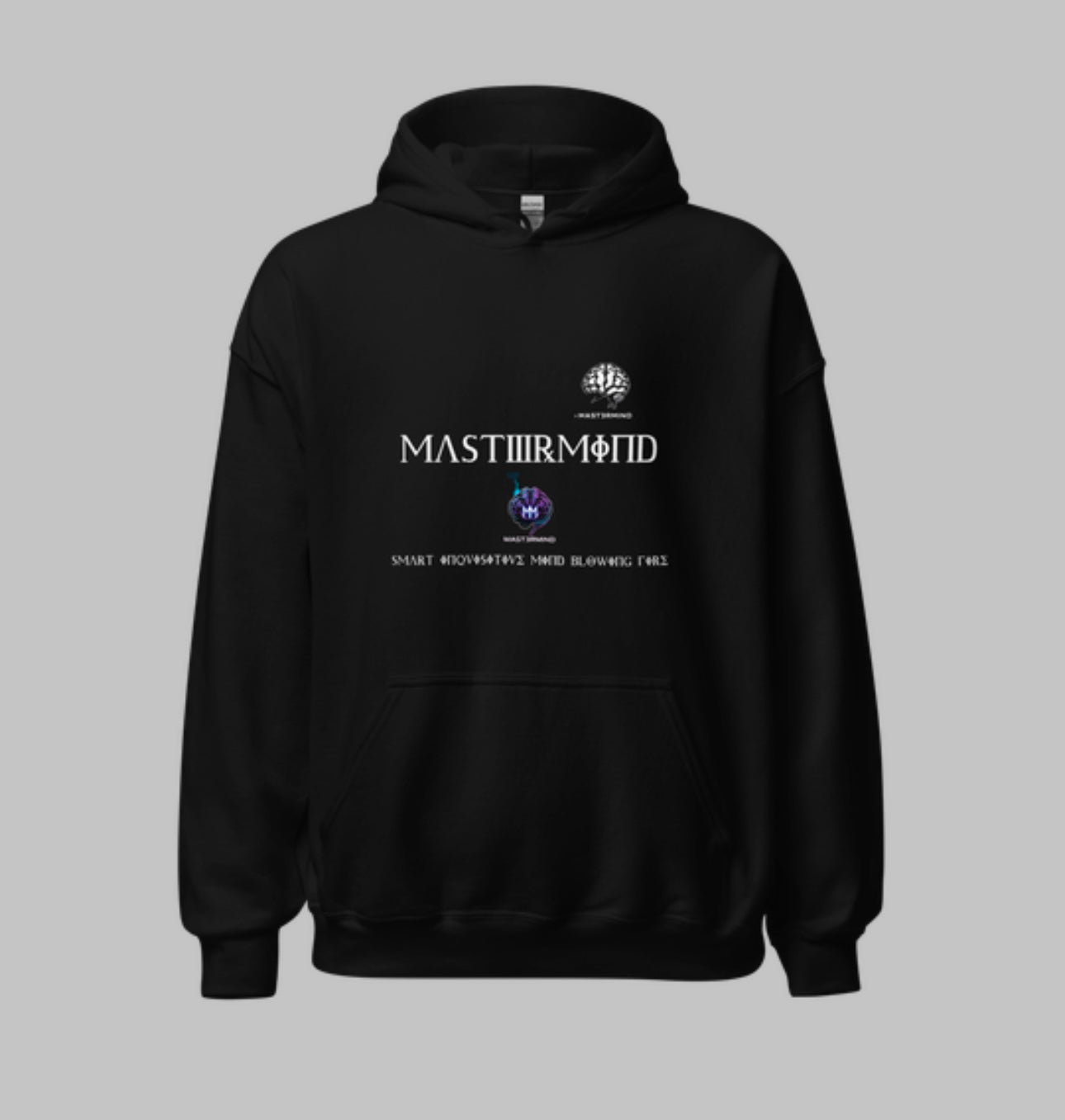 Mast3rMind Hoodie - Black - Single Print