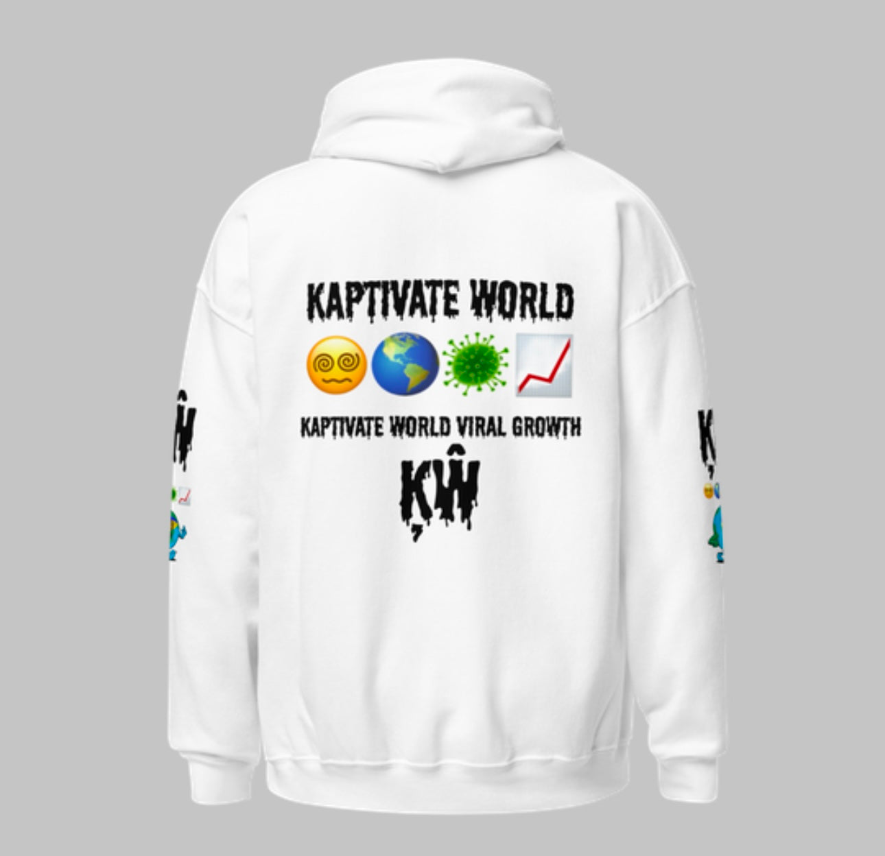 Kaptivate World Hoodie - White