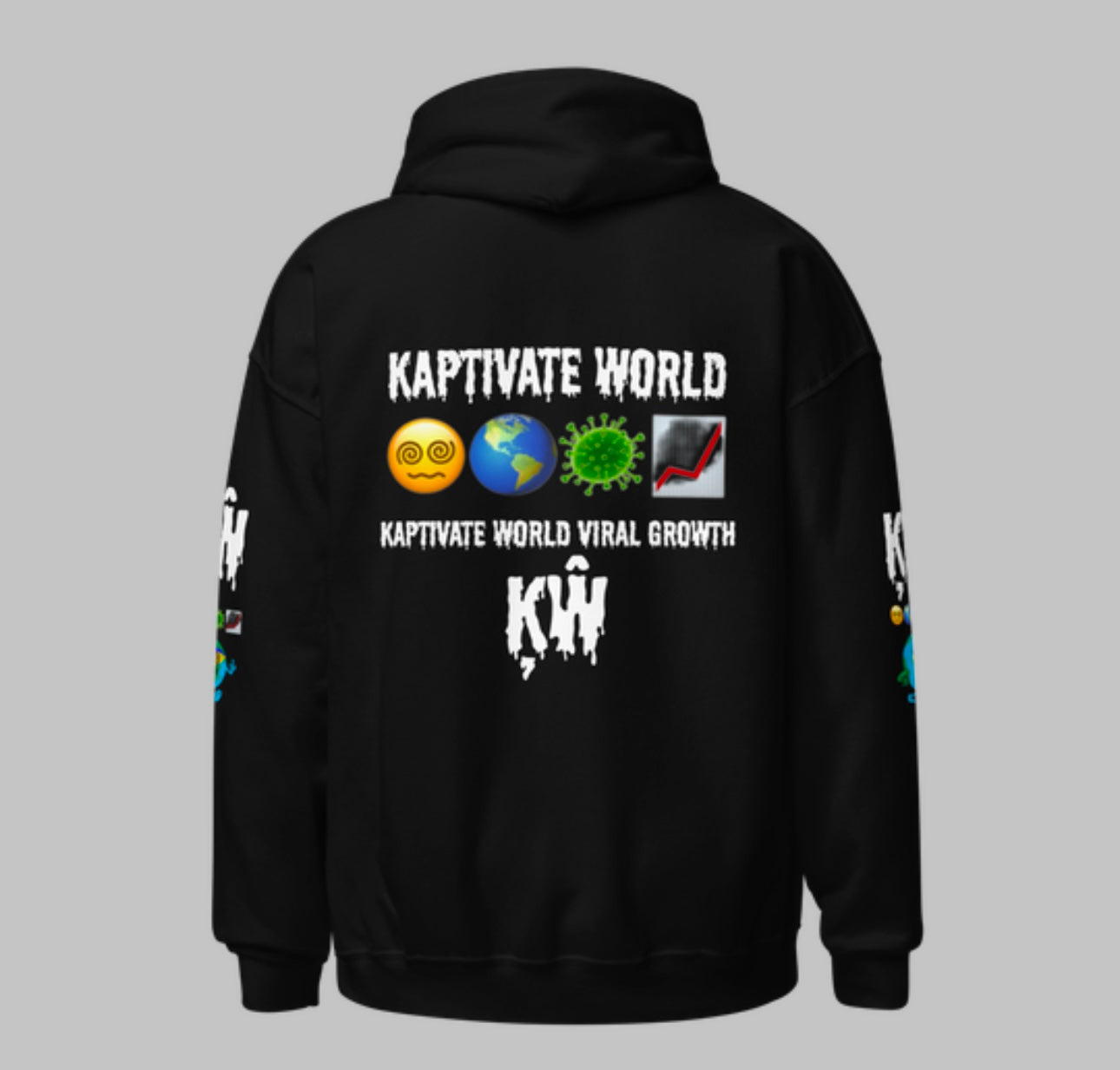 Kaptivate World Hoodie - Black