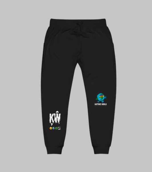 Kaptivate World Sweatpants - Black